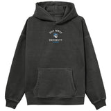 Pigment Dye Oversized Hood | Black