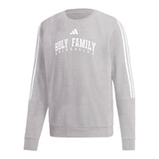 Fashion 3-Stripe Crew | Heather Gray