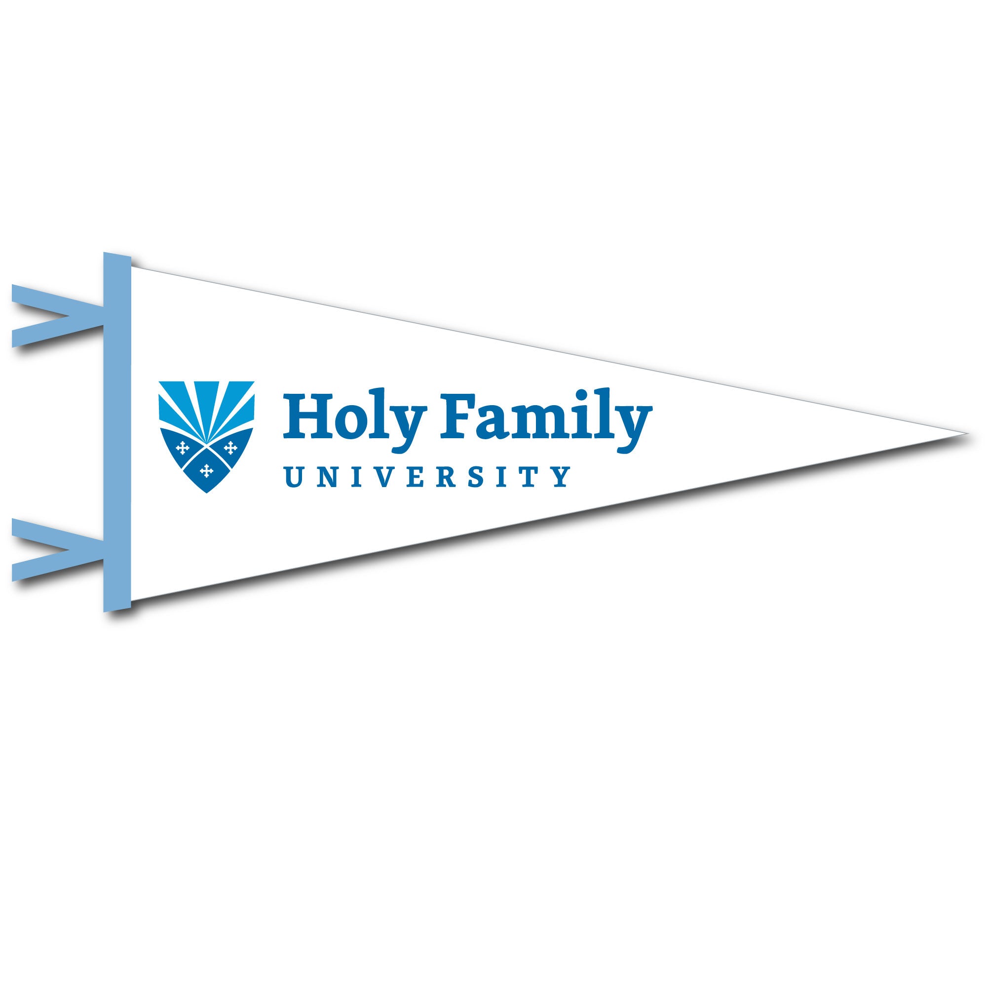 12 X 30 Pennant | White