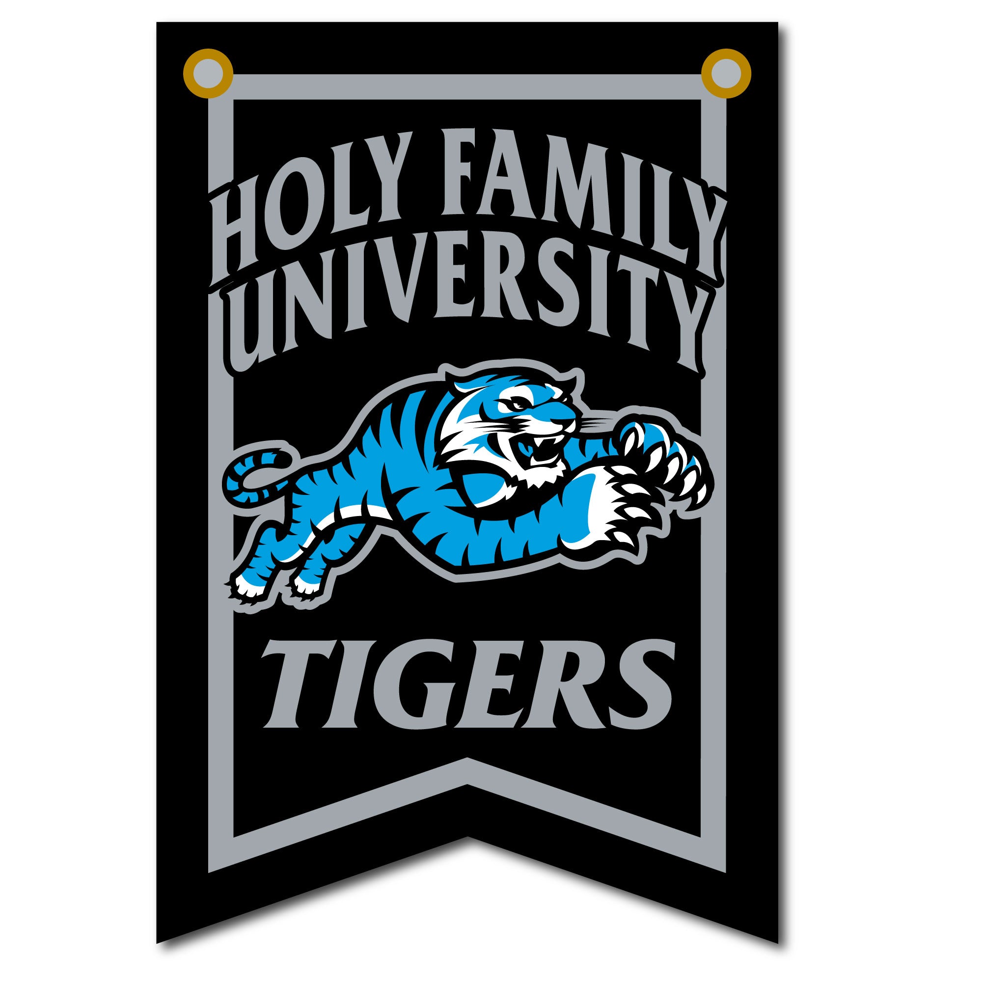 12 X 18 Dovetail Athletic Banner | Royal