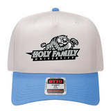 Holy Family Mid Profile 5 Panel Hat | Black/Natural