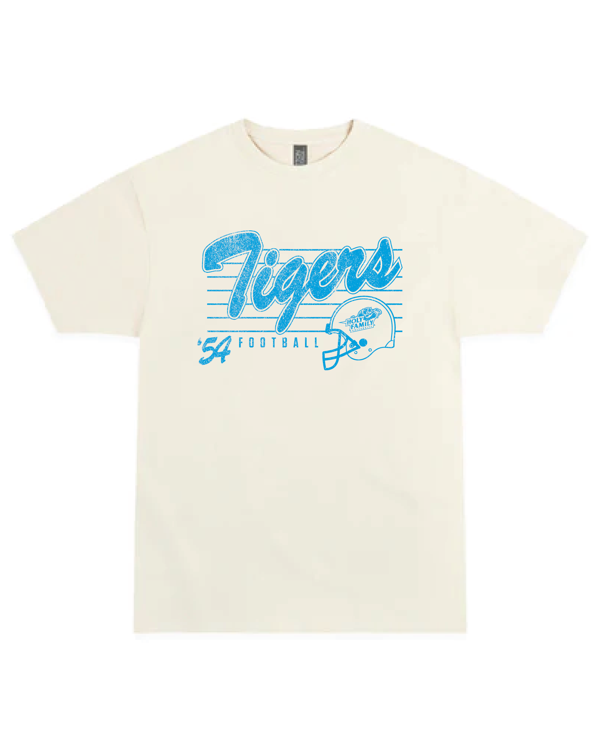 American Football Tee | Vintage White