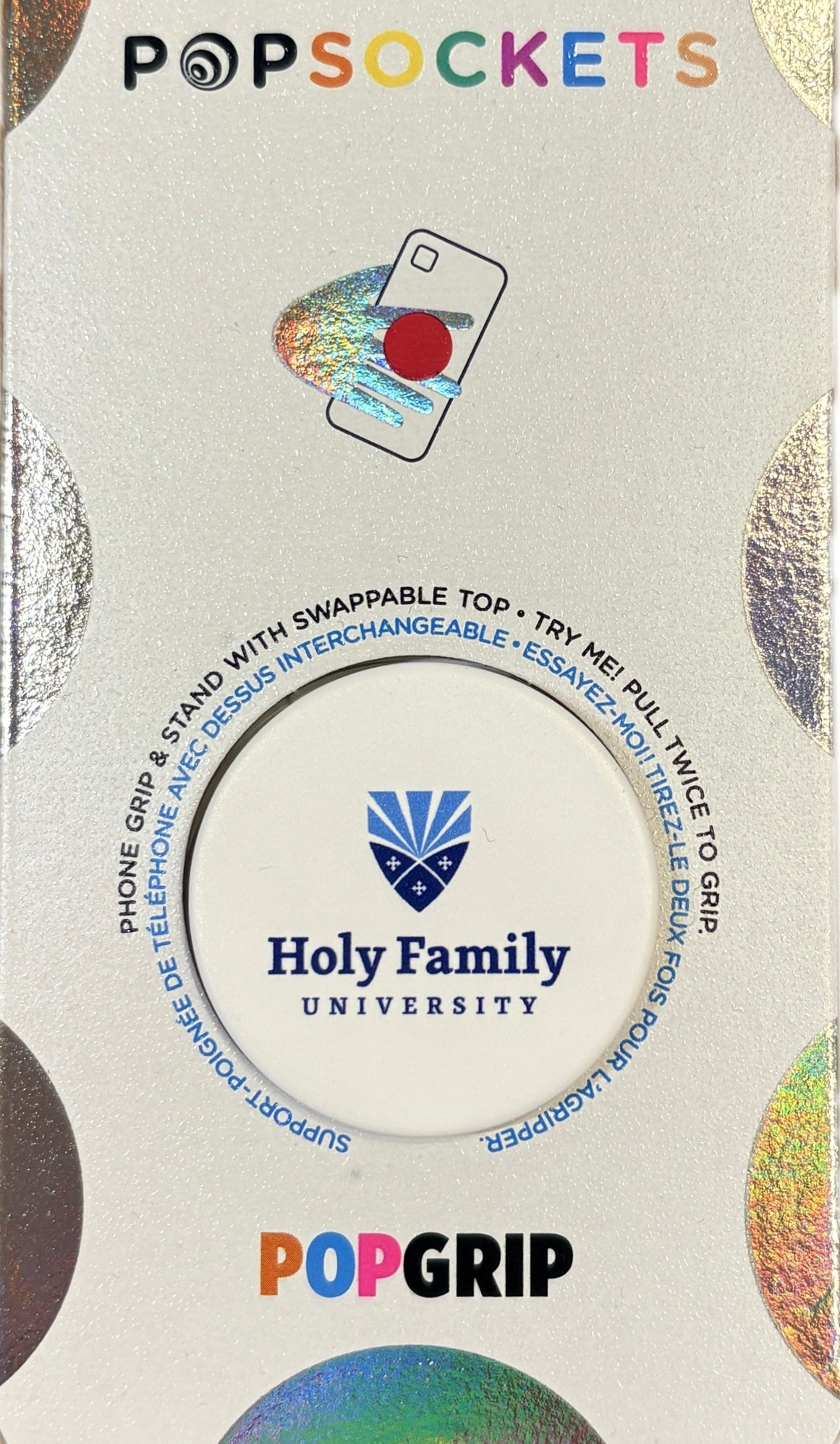 HFU Popsocket | Blue/White