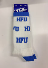 HFU Socks | Blue/White