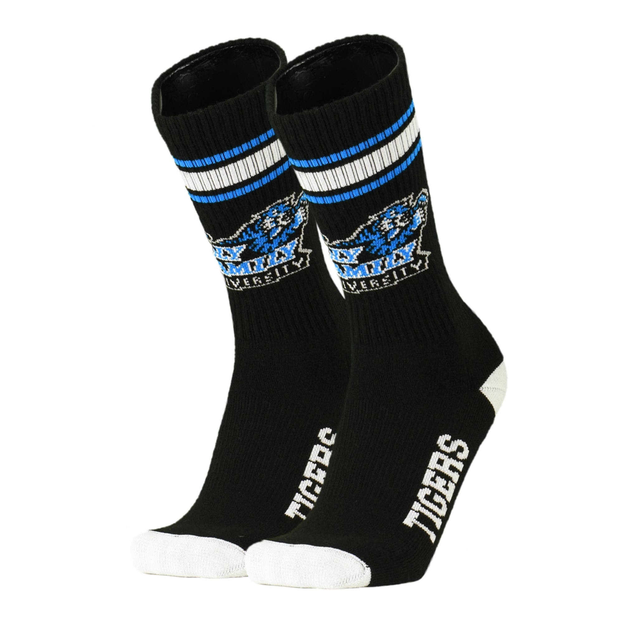 Gravity Crew Socks | Black and Royal