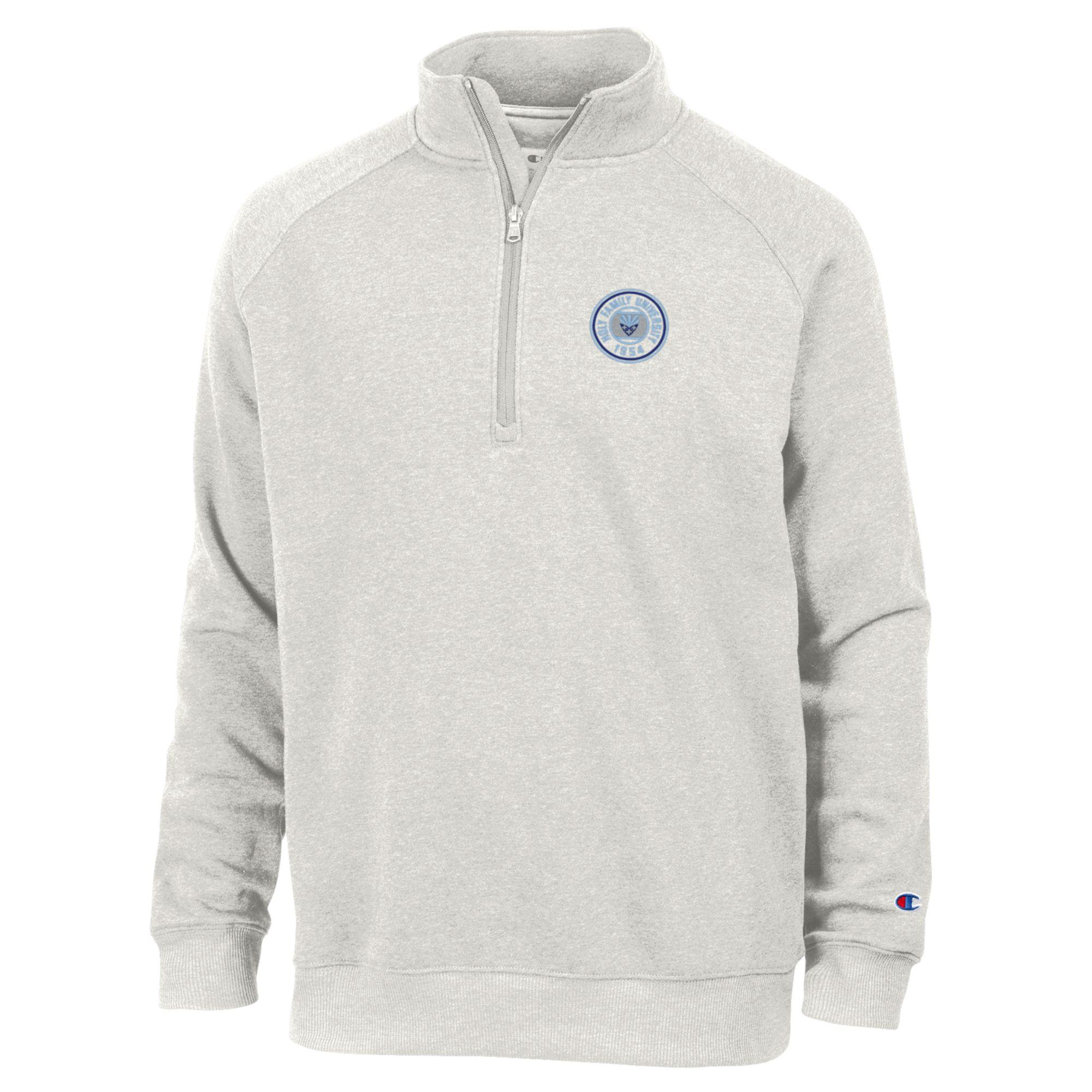 Triumph Triblend 1/4 Zip | Pebblestone